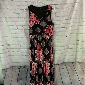 Black, Link Teal Maxi dress